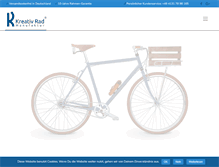 Tablet Screenshot of kreativrad.de